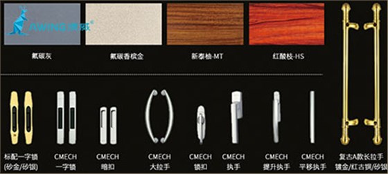 鋁合金門(mén)窗五金配件包括哪些？重要嗎？